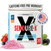 PhysiVantage Sendure-X bottle with beetroot-citrulline for nitric oxide support.