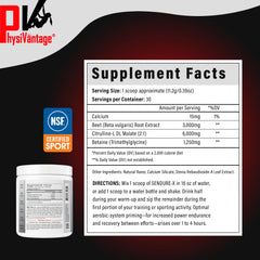 PhysiVantage Sendure-X mixed berry powder with natural sweetness.