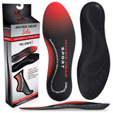Physix Gear orthotic insole with arch support for all-day comfort.