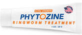 PHYTOZINE anti-fungal cream bottle with 1% Tolnaftate for targeted relief.