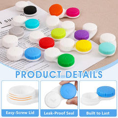 Phyyixs durable ABS plastic lens cases provide long-lasting lens protection.
