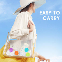 Phyyixs portable storage kit for home and travel keeps lenses organized.