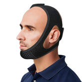 PIDOTI chin strap closeup showing comfortable nasal breathing support.