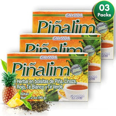 PIÑALIM pineapple-flax-green-red-white blend offers a fragrant aroma for calming evenings.