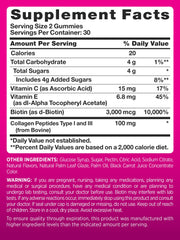 Gomitas de textura suave, fáciles de masticar.