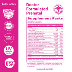 Pink Stork Prenatal Gummy B6-B12 for energy support