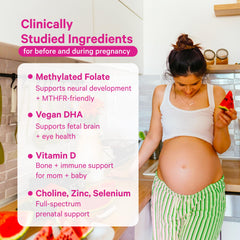 Pink Stork Prenatal Gummy Vitamin D supports mood and immune health