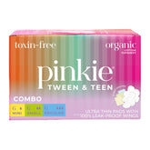 Pinkie Period Starter Pads mini pads with wings for tweens and discreet protection