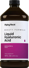 Piping Rock Liquid Hyaluronic Acid bottle ready for daily use