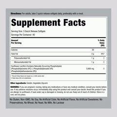 Piping Rock softgel capsules closeup highlighting smooth swallow.