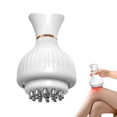 PIPLYKI Cleanse 4-in-1 Leg Massager front view for compact home use.