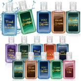 Piuaeue watercolor thank-you hand sanitizer label for gifts and appreciation