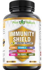 PIUS NATURE 9-in-1 Immune bottle for daily wellness support