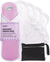 Pixie Cup cotton pad front view highlights soft organic surface for daily comfort