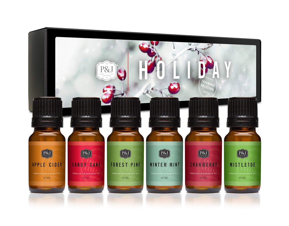 P&J Trading Mistletoe bottle ideal for candles and diffuser blends.