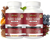 PJRYC Blood Sugar Complex bottle front, 60-day supply for daily balance.