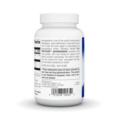 Dosage guide visible on Planetary Herbals Ashwagandha Full Spectrum packaging.