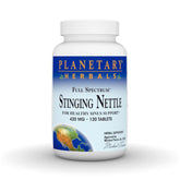 Planetary Herbals Full Spectrum Stinging Nettle tablets front view for daily wellness routine