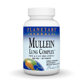 Planetary Herbals Mullein Lung Complex bottle with capsules for daily herbal support