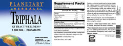Planetary Herbals Triphala 1000mg pack promotes gentle colon support.