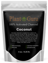 Plant Guru carbón activado coco dientes: blanqueamiento suave y natural.