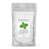 Plant Guru cristales de mentol en botella para cosméticos y aromaterapia