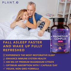 Plant.O vegan non-GMO label close-up highlighting plant-based magnesium benefits