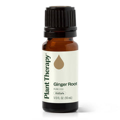 Plant Therapy Aceite esencial jengibre CO2 en botella de 10 mL para aromaterapia.
