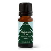 Plant Therapy Christmas Tree oil bottle with fresh fir and spruce notes for holiday ambiance
