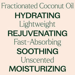 Plant Therapy Fractionated Coconut Oil applied as hair mask for shine