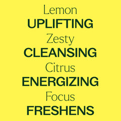 Plant Therapy Lemon Oil GC-MS label indicating tested quality