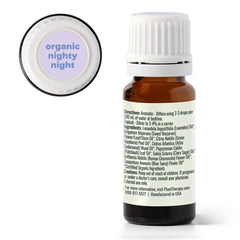 Plant Therapy Nighty Night packaging front showcases organic oils for bedtime.