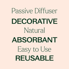 Plant Therapy passive lotus diffuser on a bedside table for gentle aroma in the room.
