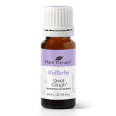 Plant Therapy Quiet Cough KidSafe bottle front for on-the-go respiratory comfort.