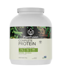 PlantFusion Complete Vegan Protein Powder bag front view for a clean plant protein source