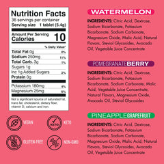 Plink Pomegranate Berry flavor in a glass offers a fruity hydration twist.