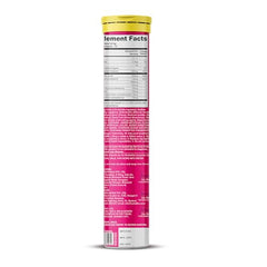 PLIX Glowy Skin berry-blend tablet dissolving in water supports a tasty routine.