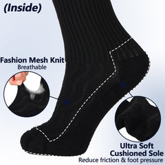 Plus MD diabetic socks cushioned-sole focus delivers all-day plush comfort.