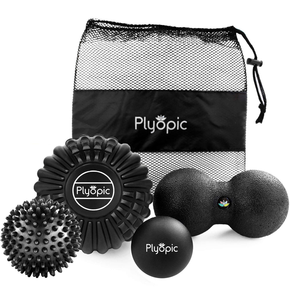 Plyopic lacrosse ball for targeted deep tissue relief and mobility.