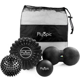 Plyopic lacrosse ball for targeted deep tissue relief and mobility.
