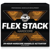 PMD Sports Flex Stack Hardcore bottle contains easy-to-take capsules for training support