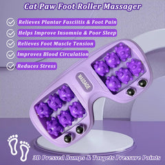 PMDYBY foot massage roller acupressure nodes close-up for targeted relief