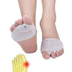 Pnrskter metatarsal pads provide forefoot cushioning for daily walking.