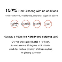 Pocheon Korean Red Ginseng solid-state extract jar illustration of purity
