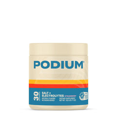 Podium Nutrition Training Salt+Electrolytes strawberry powder tub for rapid hydration