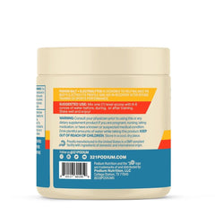 Podium Salt+Electrolytes Peaches & Cream mixed drink ready to sip after intense sessions.