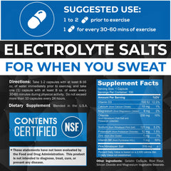 Closeup of Polyfit capsules for quick electrolyte replenishment during long runs.