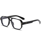 PORADAY blue light blocking glasses front view for screen time relief and style