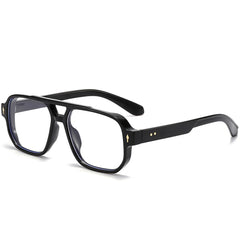 PORADAY blue light blocking glasses front view for screen time relief and style