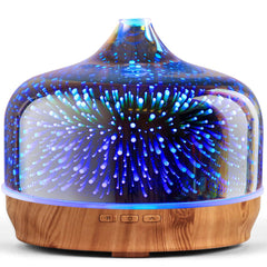 Porseme 500ml diffuser with glass globe for large spaces and subtle aroma diffusion.